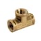 Homeplus+ ATC 1/8 in. FPT X 1/8 in. D FPT Brass Tee 6JC120910711029 - alternate 2